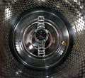 Clock in the bin
