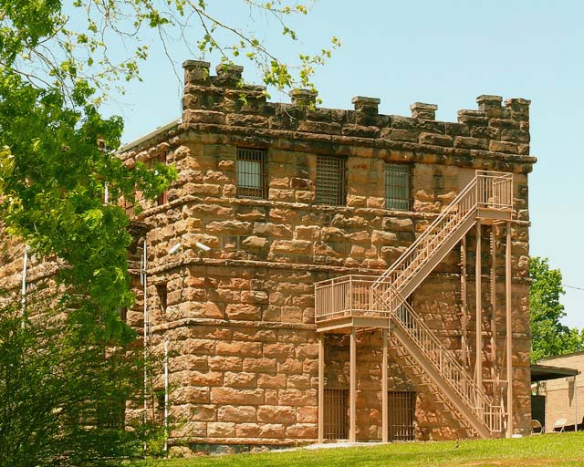 Castle-like County jail