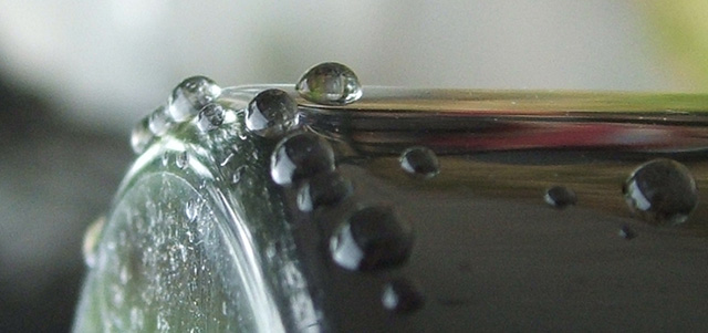 H2O & (-CO-C6H 5-CO-O-CH2-CH2-O-) n