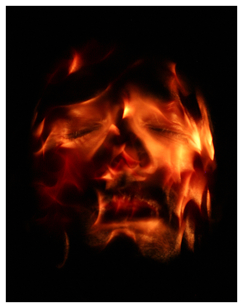 Burning Face by photobuddy - DPChallenge