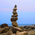 stacking rocks