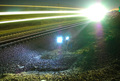shooting a train