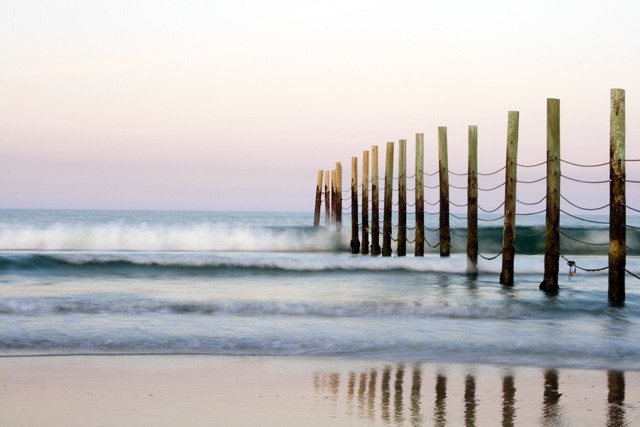 Evening Walk on the Beach