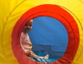 What's Daddy doing in MY play tent ?