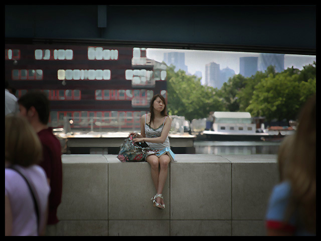 Girl Waiting