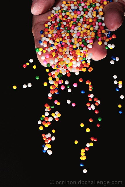 A Handful Sweet Colorful Balls