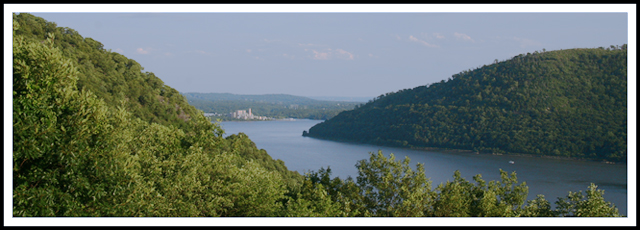 Hiking High Above The Hudson River