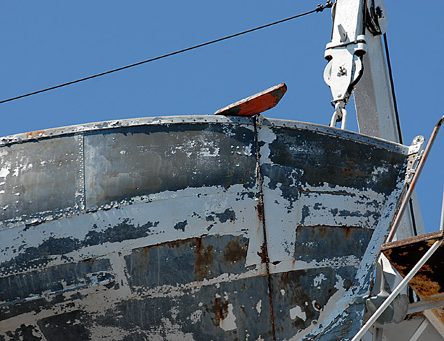 Rusting Lifeboat.....