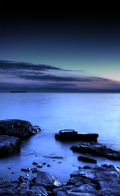 Lingering at dusk