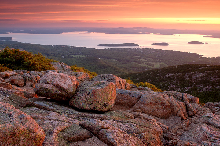 Sunrise on Frenchman's Bay