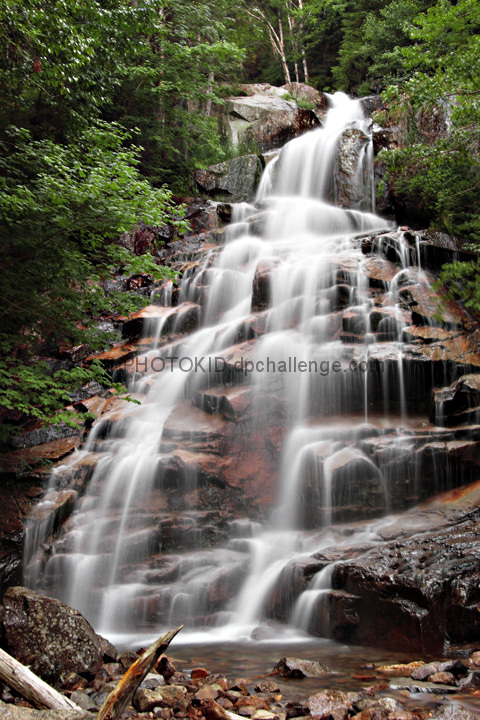 Cloudland Falls,  Franconia Notch, NH