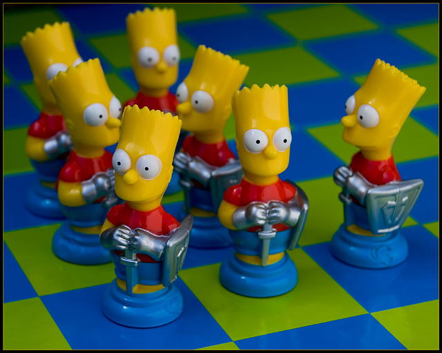 The army of Bart! - Eat my shorts!!