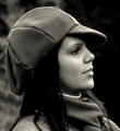 Woman with hat