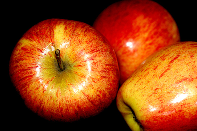 Apples on Velvet