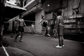 Bangkok street sport: Takraw