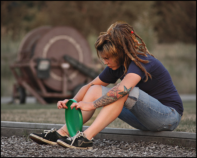 Frisbee Girl