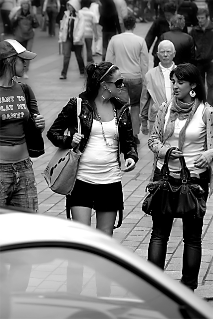 Girls Shopping