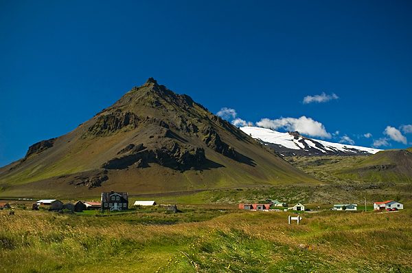 Under the glacier