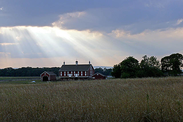 Evening in Gettysburg, Pa