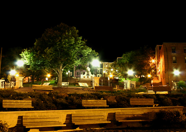A city within a park!