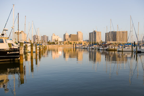 Sunrise at the Marina