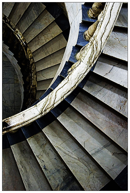 The marble spiral