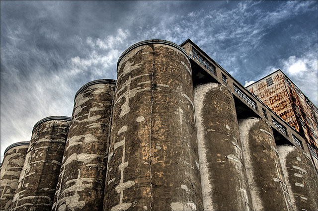 Silos in Montreal