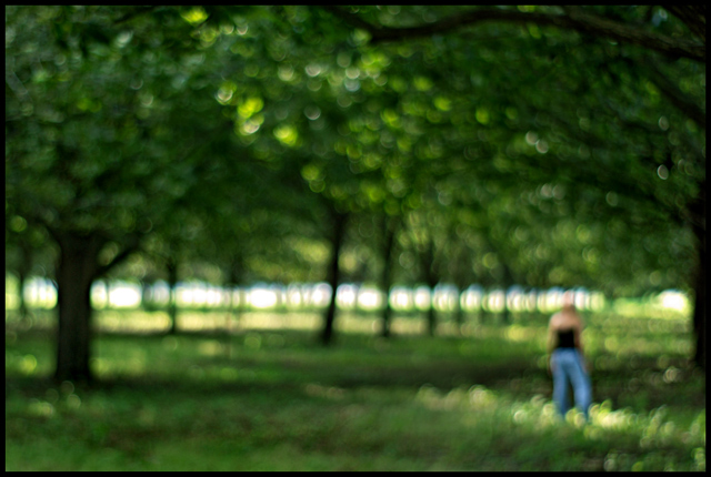 Girl in the Orchard