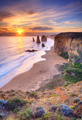 Sunset Behind the Apostles