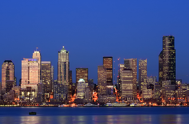Glowing City