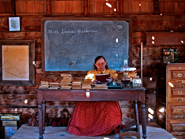 Miss Ineeda Nutterman - School Marm 1880