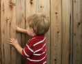 Little Hand Opening the Gate