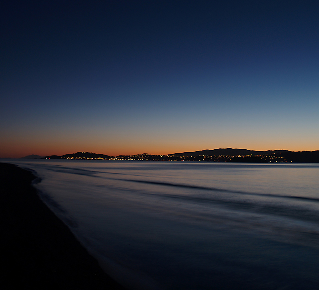 The close of day