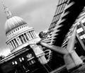 B&W view of imagineer's Pride of london