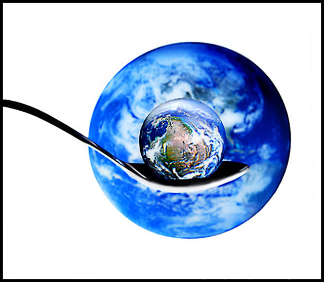 The Whole World On A Spoon