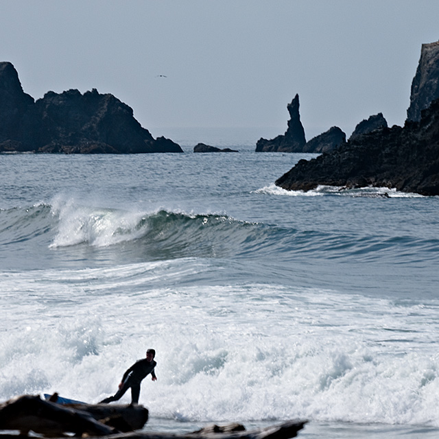 The Lone Surfer