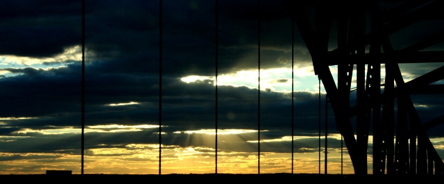 Silhouette of a Bridge