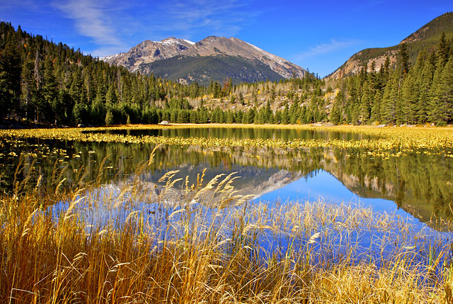 Mountain Lake in October