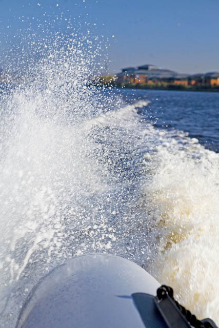 A Power Boat Ride. The Need For Speed