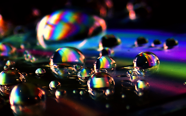 Black Light Refraction