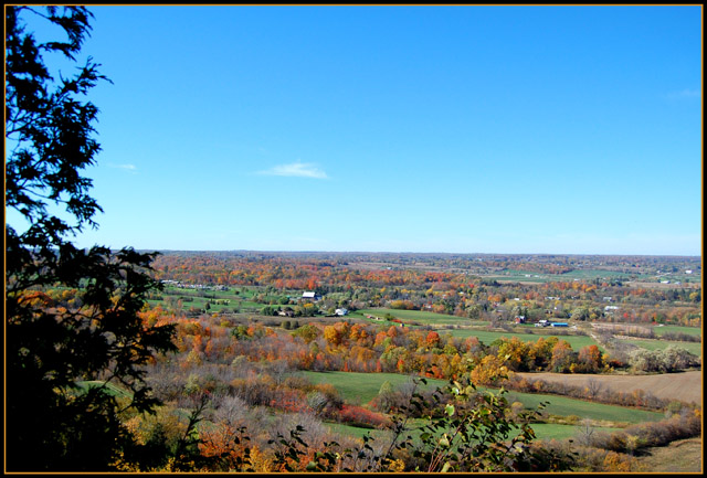 Fall colours as far as you can see