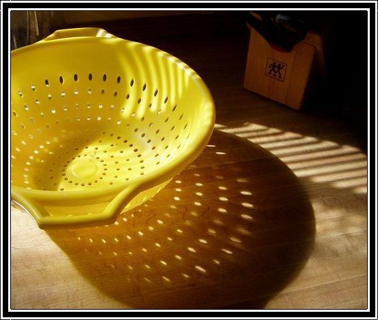 Strainer shadows