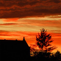A Sunset ...Virginia Tech style!