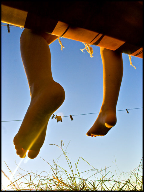 I've seen sunny days that I thought would never end