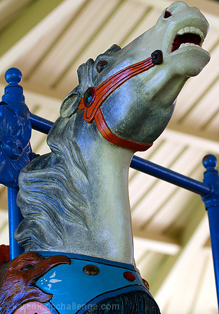 Over the Jumps Carousel Horse