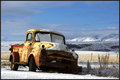 Old car by the road