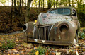 Rusty old car