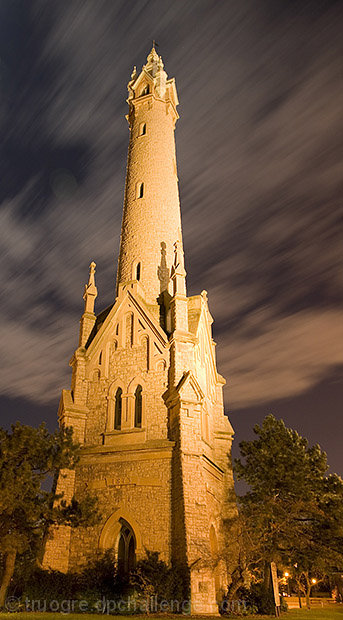 Night watertower