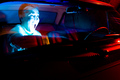 Ghost Rider: Time exposure w/single mobile flash