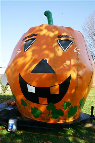 Big Pumpkin Chicken coop